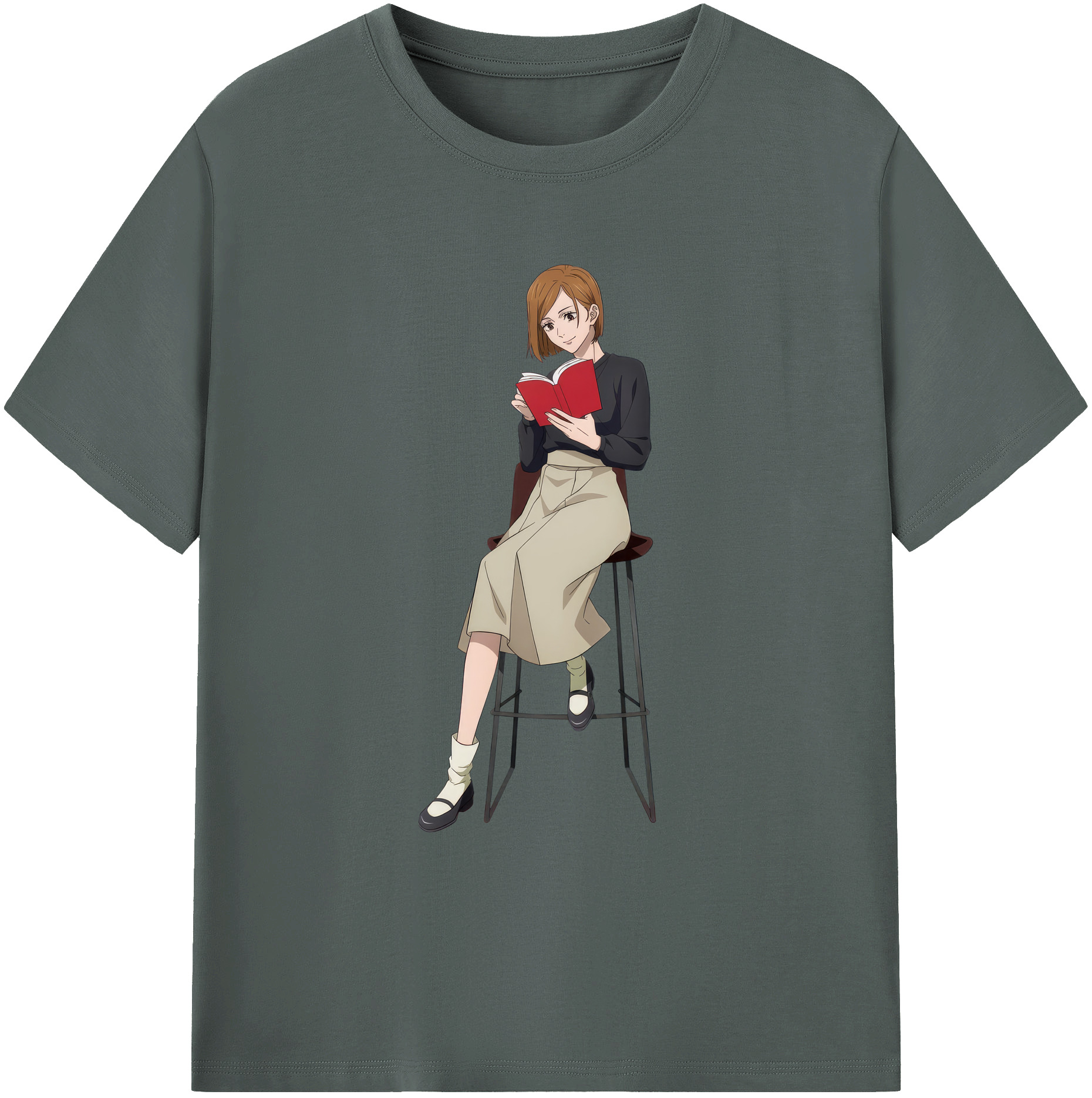 （画像用） 呪術廻戦 Jujutsu Kaisen 綿100％ メンズ半袖Tシャツ｜肌触りやわらか＆通気性
